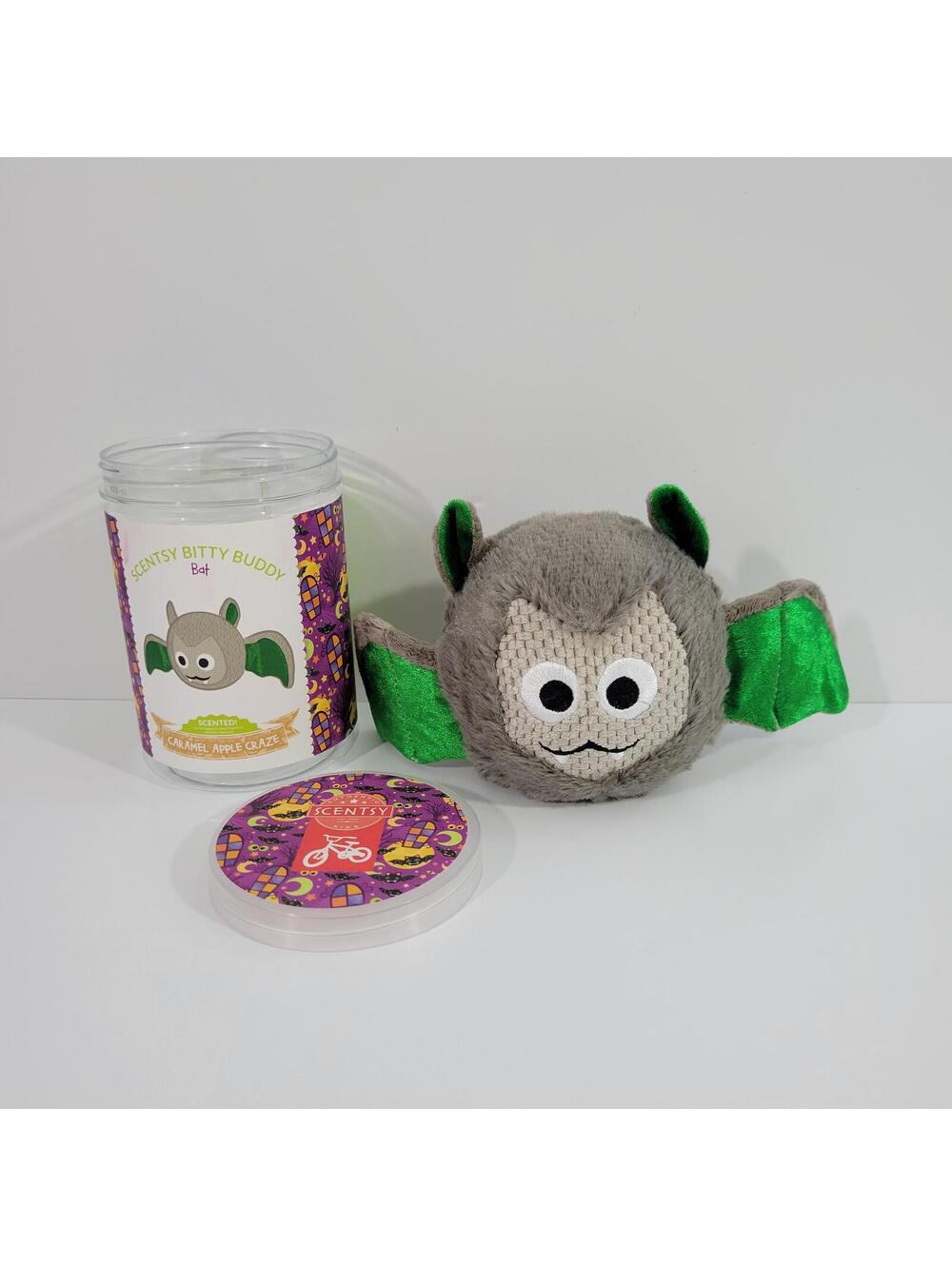 Scentsy Bitty Buddy Bat Plush - Caramel Apple Craze Scented
